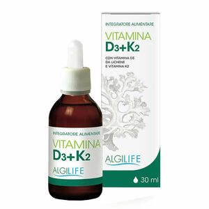 Algilife - Vitamina d3+k2 gocce 30ml