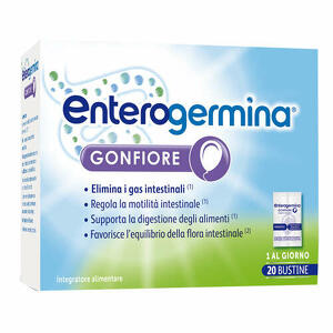 Enterogermina - Gonfiore 20 bustine bipartite