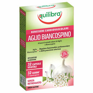 Equilibra - Aglio e biancospino 32 capsule