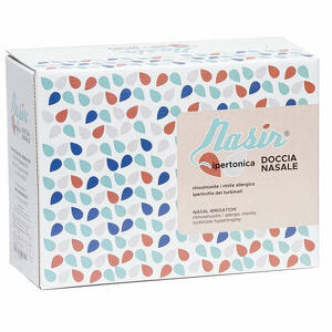 Nasir - Doccia nasale con soluzione fisiologica ipertonica 8 sacche 250 ml + 1 blister