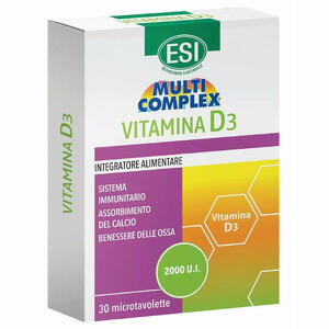 Vitamina d3 - Esi multicomplex  30 tavolette