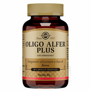 Solgar - Oligo alfer plus 90 capsule vegetali