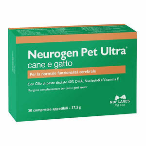 N.b.f. lanes - Neurogen pet ultra blister 30 compresse appetibili