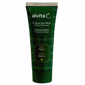 Alvita - Crema mani natale 2024 limone & meringa 100 ml