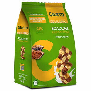 Giusto - Senza glutine scacchi equilibrio 250 g