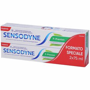 Haleon Italy Srl - Sensodyne F-Previon Dentifricio Bipack 2x75 ml