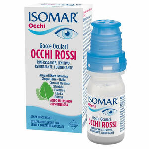 Isomar - Occhi rossi gocce oculari acido ialuronico 0,20% 10 ml