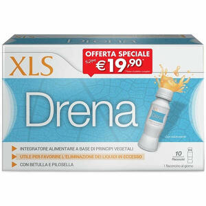 Xls - Drena 10 flaconi da 70 ml taglio prezzo