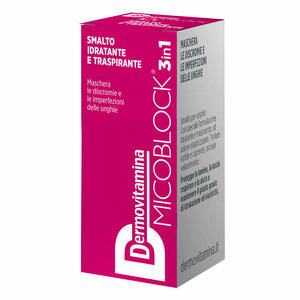 Dermovitamina - Dermovitamina micoblock 3 in 1 smalto idratante e traspirante fucsia 5ml