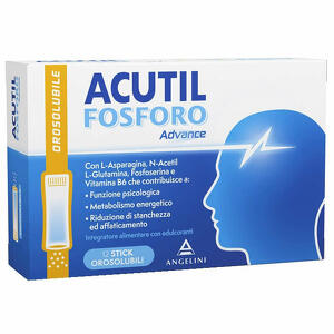 Acutil - Acutil fosforo advance 12 stick orosolubili