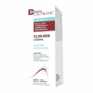 Dermovitamina - Dermovitamina calmilene clin-seb crema azione intensiva per pelle con tendenza a dermatite seborroica 50ml