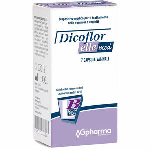 Dicoflor elle med - Dicoflor elle med 7 capsule vaginali