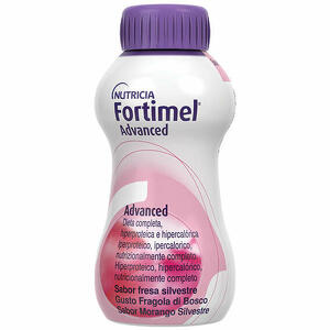 Fortimel - Fortimel advanced fragola di bosco 4 x 200ml