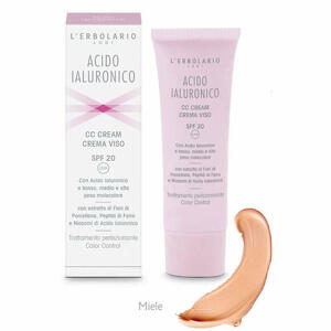 L'erbolario - Acido ialuronico cc cream miele spf20 50ml