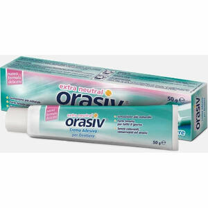 Nova argentia - Orasiv extra crema neutral adesiva per protesi dentaria 50 g