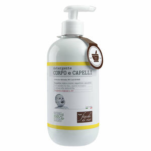 Detergente corpo e capelli - Fiocchi di riso detergente corpo/capelli camomilla 400ml