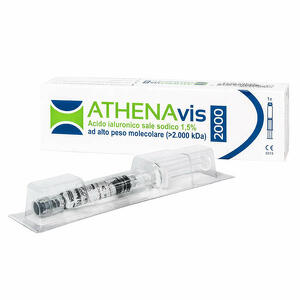 Athenavis 2000 - Siringa intra-articolare athenavis 2000 acido ialuronico 1,5% 30mg 2ml