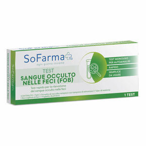 Sofarma - Test autodiagnostico rapido sofarmapiu' per la rilevazione del sangue occulto nelle feci