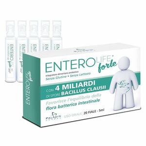 Enterolife forte - Enterolife forte 4 miliardi 20 fiale da 5ml