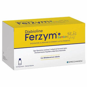 Ferzym - Disbioline ferzym bambini 10 flaconcini da 8ml