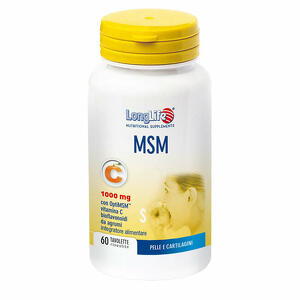 Long life - Longlife msm 1000mg 60 tavolette