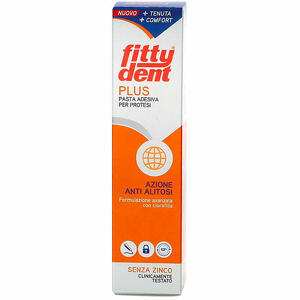 Fittydent - Fittydent plus adesivo protesi 40 g