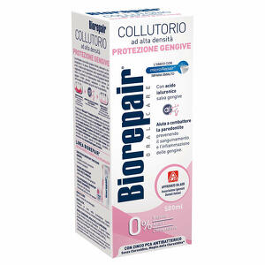 Biorepair - Biorepair oral care con antibatterico collutorio ad alta densita' protezione gengive 500ml