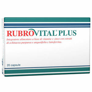 Piam farmaceutici - Rubrovital plus 20 capsule