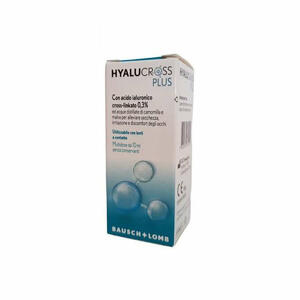 Bausch & lomb-iom - Hyalucross plus 10ml mdu