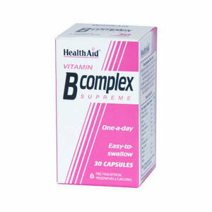 Healthaidvitaminb complex supreme - Vitamina b complex supreme 30 capsule