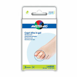 Master aid - Copri dita master-aid footcare in gel large 2 pezzi c2