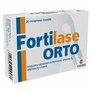 Fortilase - Fortilase orto 20 compresse rivestite