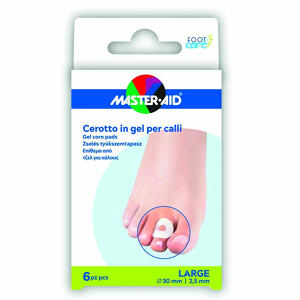 Master aid - Cerotto protezione calli master-aid footcare in gel large 6 pezzi b11