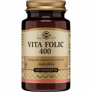 Solgar - Vita folic 400 100 tavolette