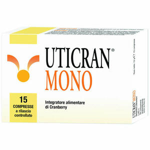 Natural bradel - Uticran mono 15 compresse