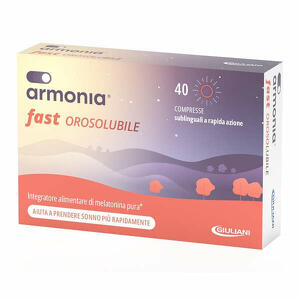 Fast orosolubile - Armonia fast orosolubile 40 compresse