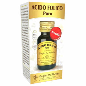 Giorgini - Acido folico puro liquido analcolico 30ml