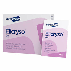 Depofarma - Elicryso gel intimo idratante elasticizzante e lenitivo 14 bustine da 1,5ml