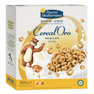 Piaceri meditteranei - Piaceri mediterranei cerealoro anellini miele 300 g