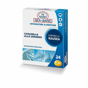 P6 nausea control - P6 nausea control caramelle anti nausea viaggio allo zenzero 24 pezzi