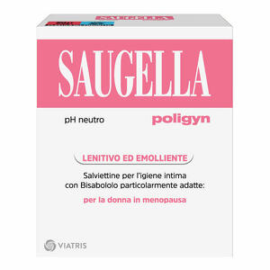 Saugella - Saugella salviettine poligyn per 10 bustine