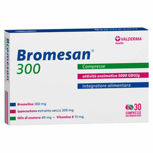 Valderma - Bromesan 300 30 compresse gastroresistenti