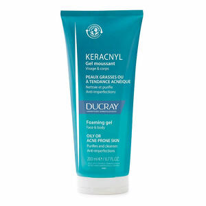 Ducray - Keracnyl gel detergente 200ml