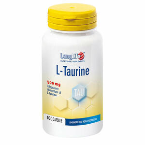 Long life - Longlife l-taurine 500mg 100 capsule