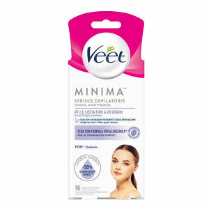 Veet - Veet strisce viso ipoallergeniche 16 pezzi