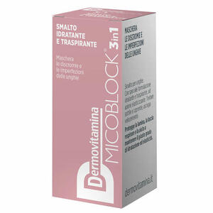 Dermovitamina - Dermovitamina micoblock 3 in 1 smalto idratante e traspirante nude 5ml