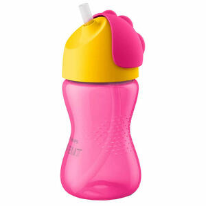 Avent - Philips tazza colorata con cannuccia femmina 300ml