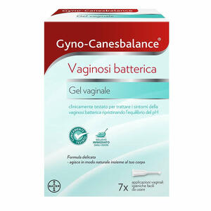 Gyno canesten - Gynocanesbalance gel vaginale 7 flaconcini monouso 5ml