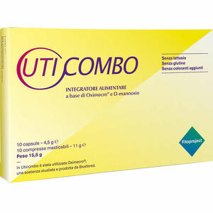 Fitoproject - Uticombo 10 capsule + 10 compresse masticabili