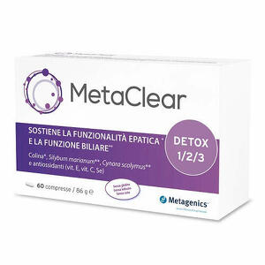 Metagenics - Metaclear 60 compresse